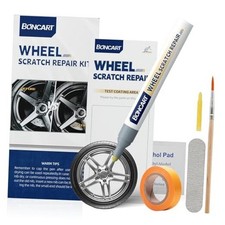 Wheel Scratch Repair Kit, Rim Touch Up Paint, Rim Paint Wheel Paint Pen Silver