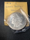 1878 S  Morgan Silver Dollar , Uncirculated