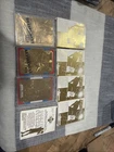 Lot Of 8 Michael Jordan 23k Gold Cards