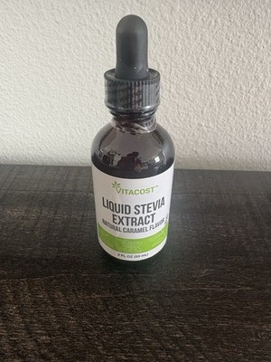 Vitacost Liquid Stevia Extract Natural Caramel -- 2 fl oz
