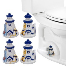 4-Pack Lighthouse Toilet Bolt Covers Decorative Toilet Bolt Caps Toilet Caps ...