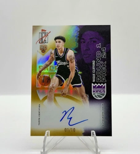 2025 Topps Signature Nique Clifford Gold (RAW)