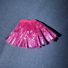 Vintage Barbie Hawaiian Fun Hula skirt ONLY -hot pink- Mattel - Swimwear 5940