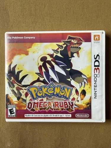 Pokemon Omega Ruby Nintendo 3DS CIB
