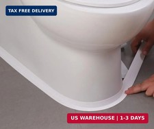 2 Rolls Caulk Tape Self Adhesive, Bathroom Waterproof White Caulking Sealant