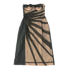 Dolce & Gabbana Mesh Tulle Bodycon Dress