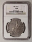 1877-S Trade Dollar T$1 NGC XF45