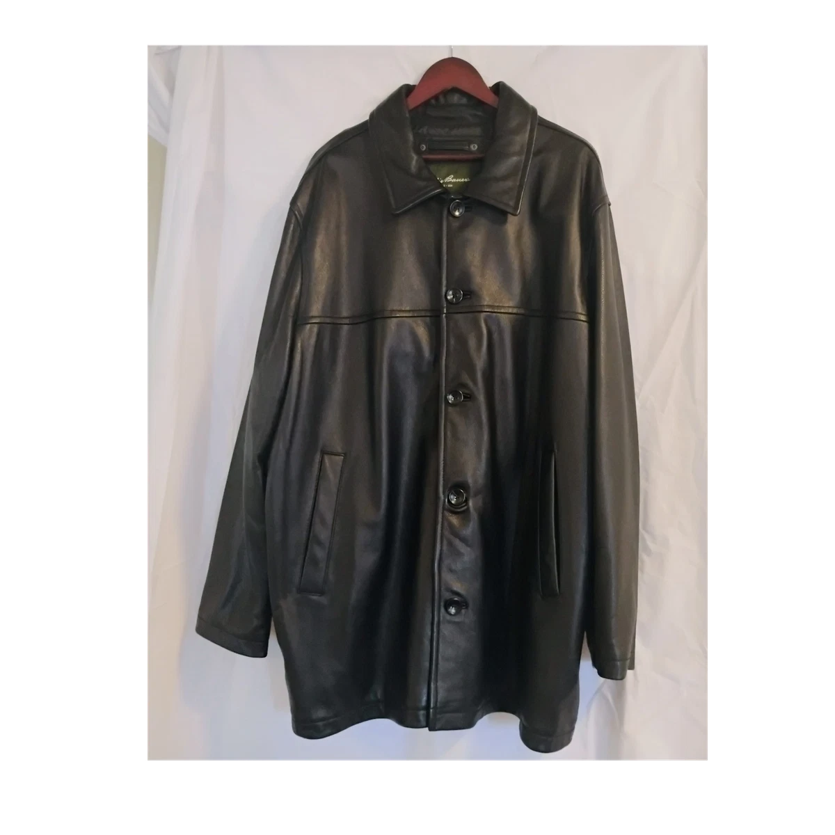 Eddie Bauer Leather Outer Shell Coats, Jackets & Vests for Men for