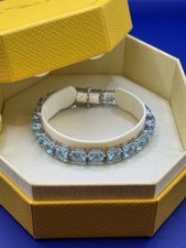 Swarovski Millenia Tennis Bracelet Blue