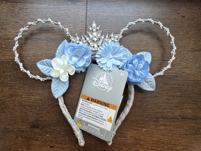 NWT Disney Frozen Elsa Lightup Ears Headband PARIS Exclusive US Shipping