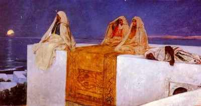 Benjamin Jean Joseph Constant Arabian Nights A4 Print