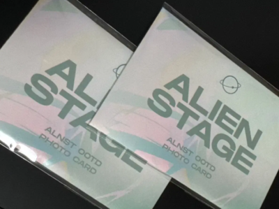 Alien Stage Official Photocard ALNST OOTD Photo Card 6 Piece Set