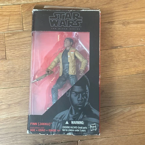 Star Wars The Force Awakens 6” Black Series Finn (Jakku) #01 2015