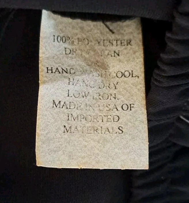 $255 Caroline Rose Suzette Crepe Straight-Leg Pants Women 2X Black Career Formal - Image 3 of 4