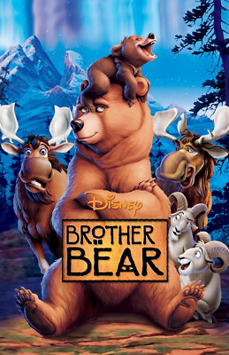 AA0741 Brother Bear Film By Robert Walker 2003 Movie Poster 11x17