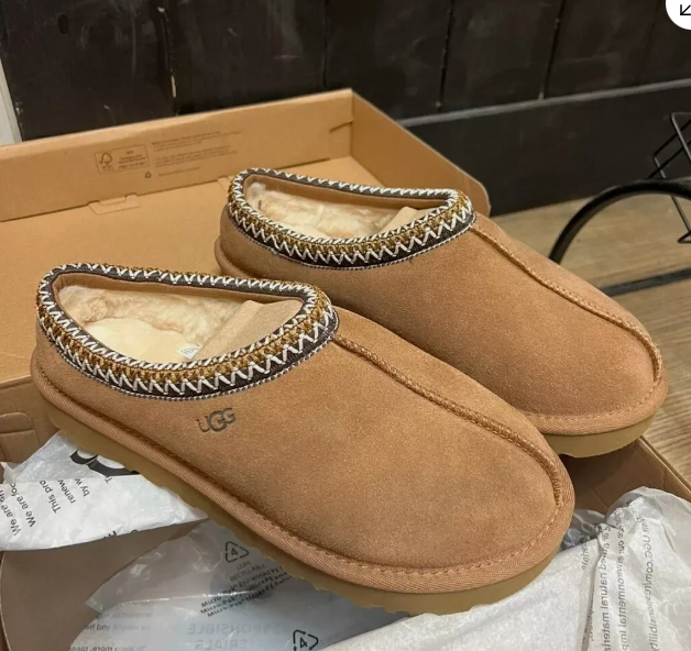 UGG Tasman Slippers Women's Size 5,6 ,7 ,8 ,9 ,10 (Chestnut) Brand new shoe box