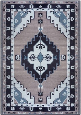 Outdoor rug 6x9 Reversible patio Plastic Straw mat RV Camping picnic used4photos