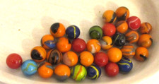 Lot of 33 Glass Marbles SKU 1561 
