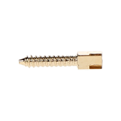 House Brand Dentistry 400019 HSB Gold Plated Screw Posts M4 #4 Medium 9.3mm 12Pk