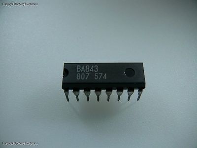 Rohm BA843 SemiConductor DIP16 MAKE CASE