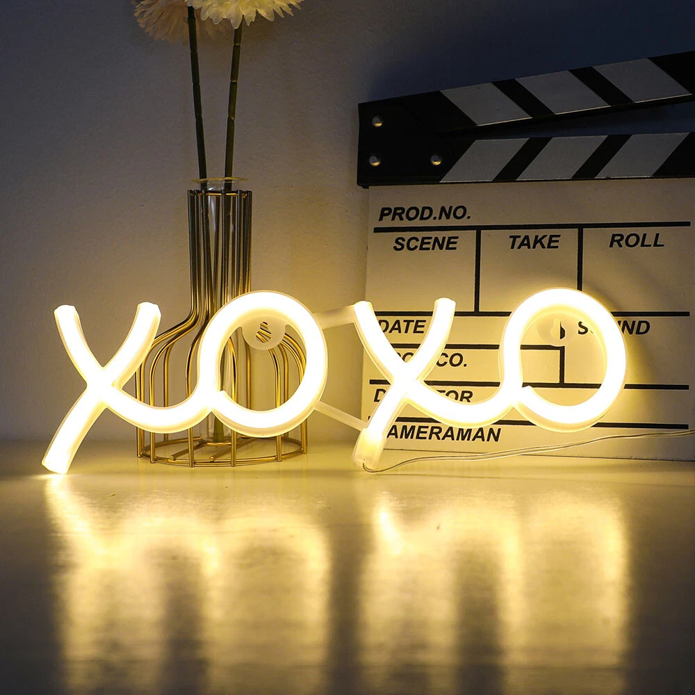 Xoxo light up on sale sign