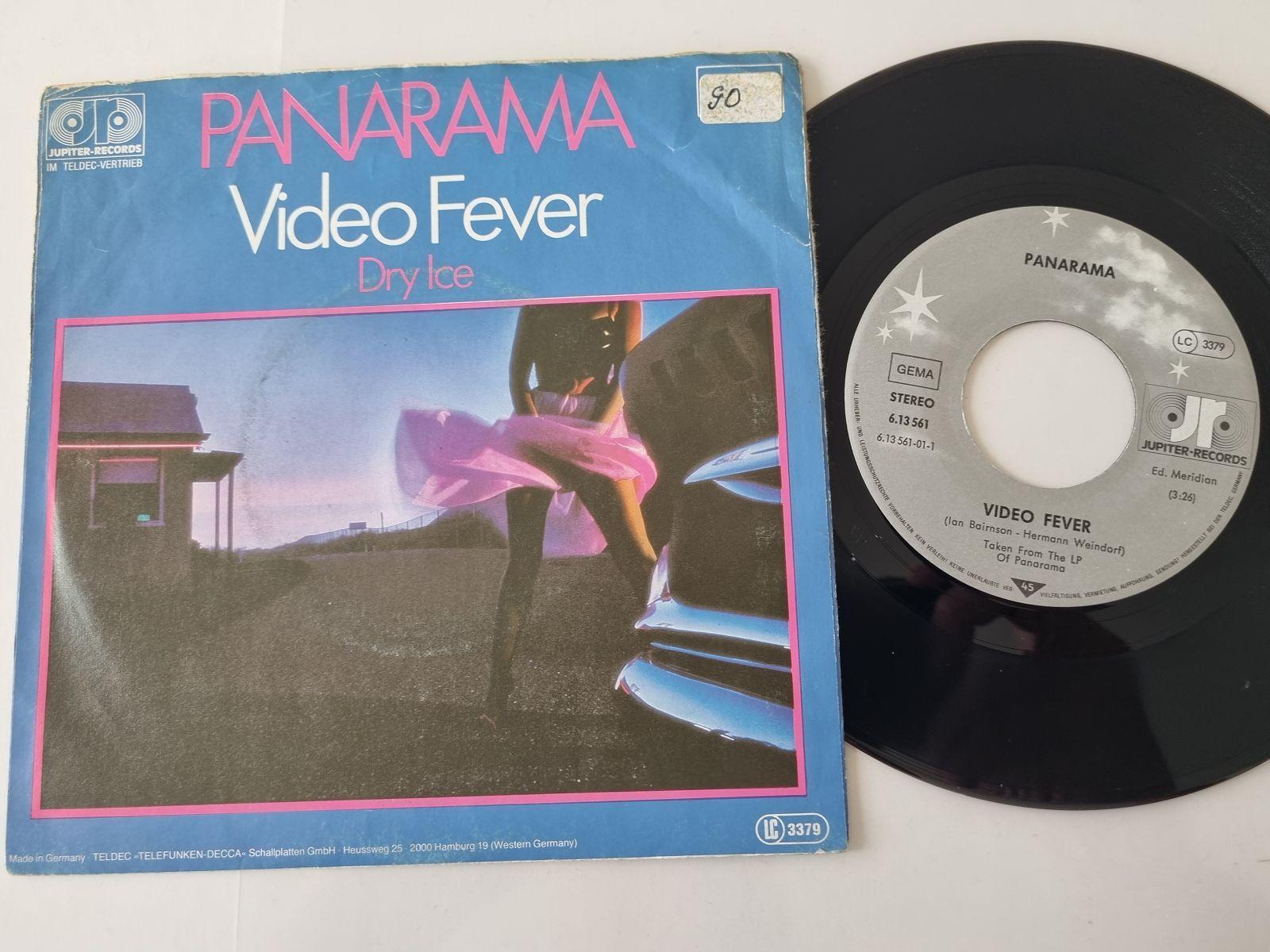 7"" Single Panarama - Video fever Vinyl Germany