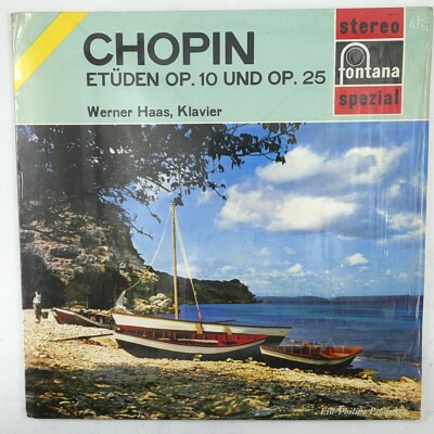 Lp 1968 Chopin    Etüden op. 10 und op. 25 - Werner Haas