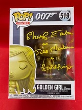SHIRLEY EATON signed Autogramm Funko Pop JAMES BOND in Person autograph ACOA