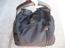 Drum Bag Case w/ Carry Handle & Cymbal Pouch 17"dia x 14" tall Soft Padded Black