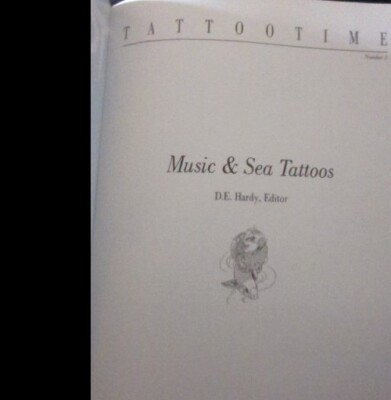 【アート写真集】TATTOO TIME Music & Sea Tattoos Tattootime Magazine, Music & Sea Tattoos | eBay