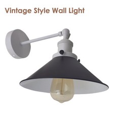 Modern Retro Vintage Industriell Holz Wandleuchte Wand Lampe Wandleuchter Licht.