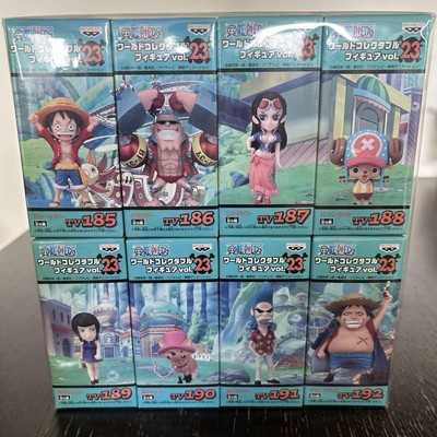 One Piece WCF Vol.23 Komplettsatz Strohhut Crew Sammelfiguren