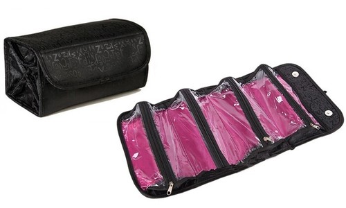 BEAUTY CASE PORTA TRUCCO COSMETICI BORSA BORSELLO DONNA POCHETTE TROUSSE  VIAGGIO | eBay
