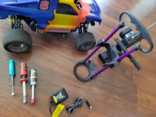 RARE RC STADIUM TRUCK Duratrax Overdrive ST 1:10 Nitro Power Off Road 4WD - Picture 4 of 10