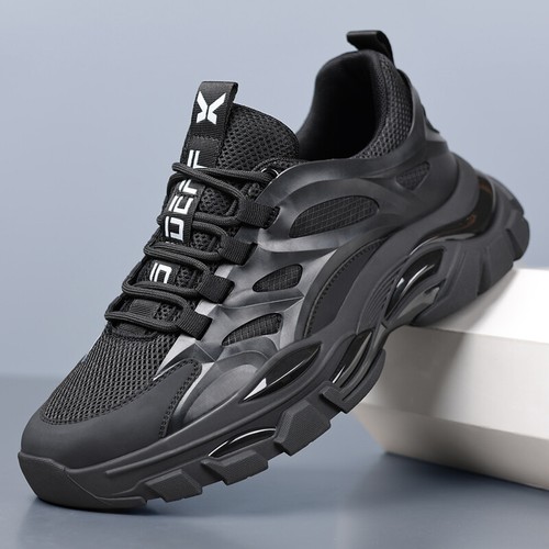 NEW Mesh Thick-soled Dad Shoes Casual Shoes And Popcorn Sports - Picture 11 of 26