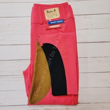 Tailored Sportsman Ladies Vintage Trophy Hunter Sock Bottom Breeches Watermelon 