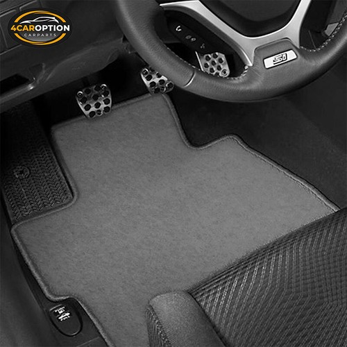 Fits 0611 Honda Civic Floor Mats Carpet Front & Rear Gray 3PC Nylon