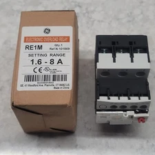 New RE1M GE Electronic Overload Relay  1.6-8A