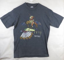 The Last ride Indian Chief South Dakota Eagle made in USA Kansas City T-Shirt M