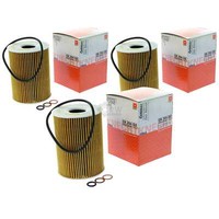 3X Mahle / Knecht ÖLfilter OX 254D2 Oil Filter