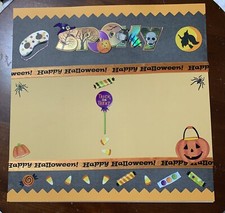 Spooky-12 x 12 premade scrapbook page