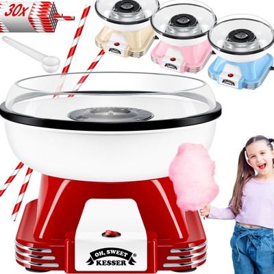 KESSER  Zuckerwattemaschine Zuckerwattegerät Cotton Candy Machine Set & Zubehör