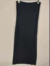 Pretty Little Thing *New* Black basic Jersey Bandeau UK size 4