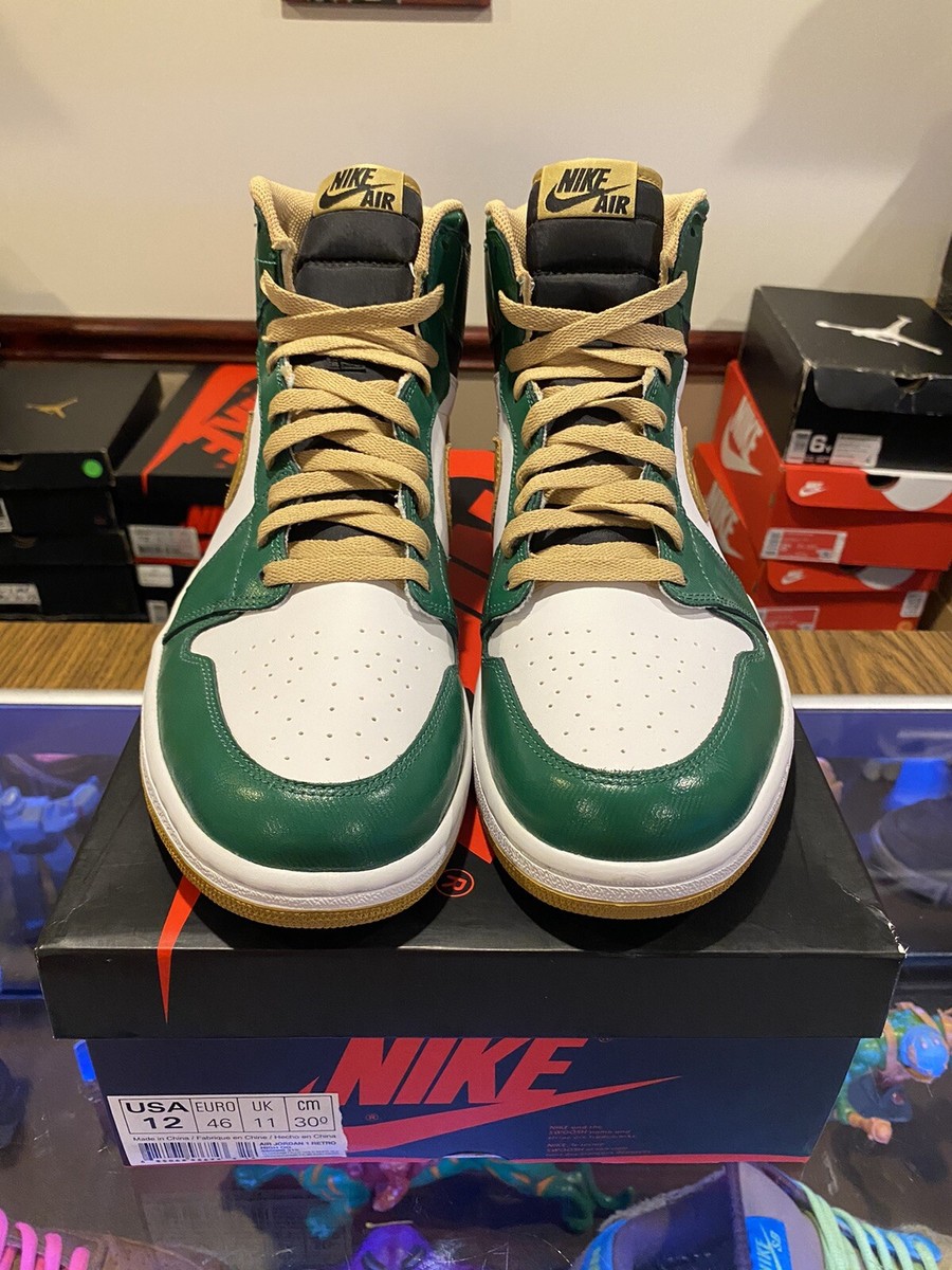Size 12 - Air Jordan 1 Retro OG High Celtics for sale online | eBay