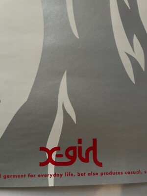 Mike Mills / X-girl Japan Original Official Vintage Poster B2