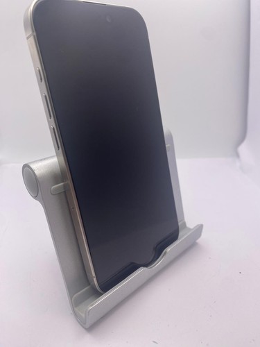Apple iPhone 15 Pro - 128 Go - Titane Blanc - Photo 2/6