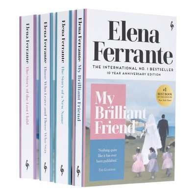 The Neapolitan Quartet by Elena Ferrante 4 Books Collection - Fiction -Paperback