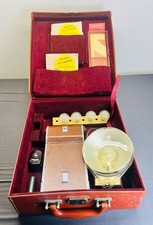 Vintage Polaroid 95 Land Camera  Case Flash Timer Bulbs Pamphlets NICE