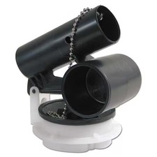 Kissler 68-7250 Plastic Flush Valve, Black