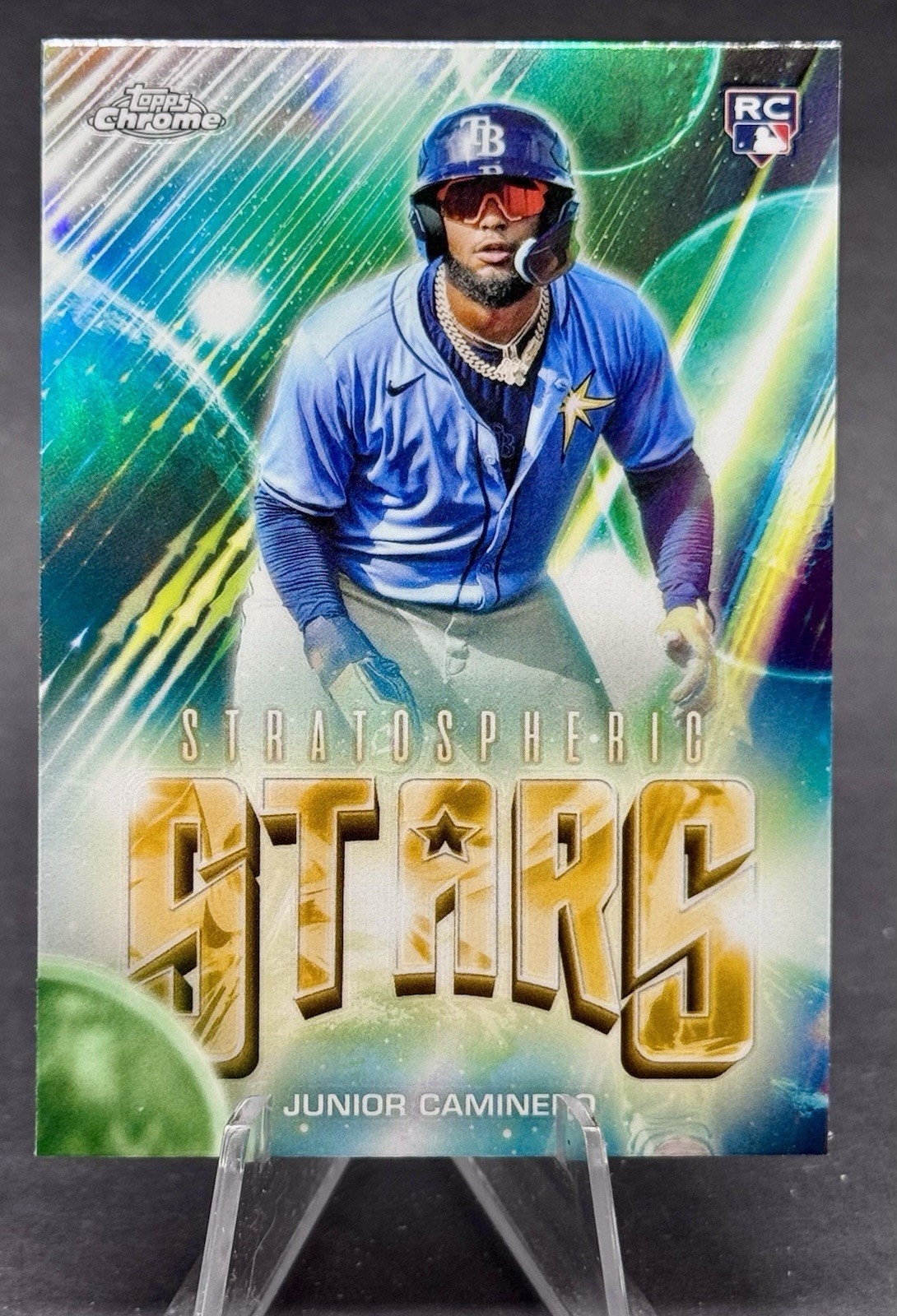 2024 Topps Chrome Update Series - Junior Caminero Stratospheric Stars #SSC-18
